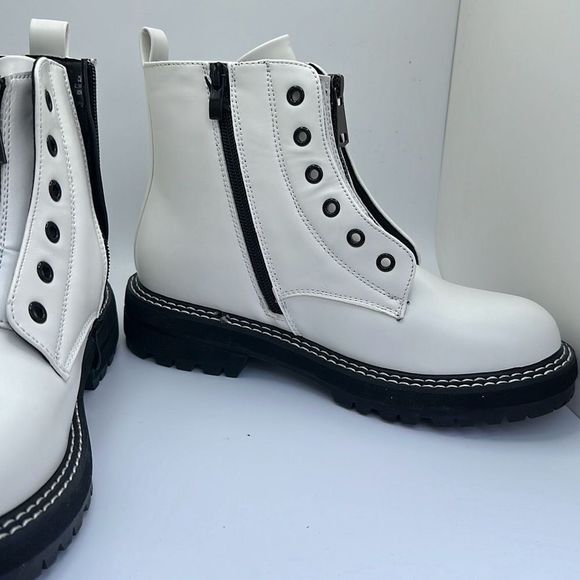 DUNES Women's Boot 8 WHITE - Picture 6 of 7